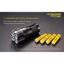 Nitecore 6000 Lumen Rechargeable Flashlight With Nbp68hd Battery Pack