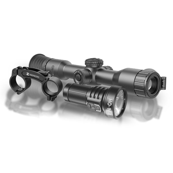 HIKMICRO ALPEX 4K A40E Lite 40mm 3840x2160 Night Vision Scope + M4