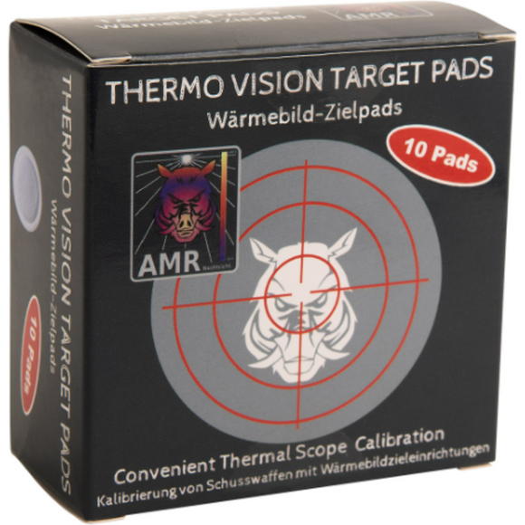 AMR Thermo Vision Target Pads TO Sight IN Thermal Optics (Pack OF 10)-Jacobs Digital