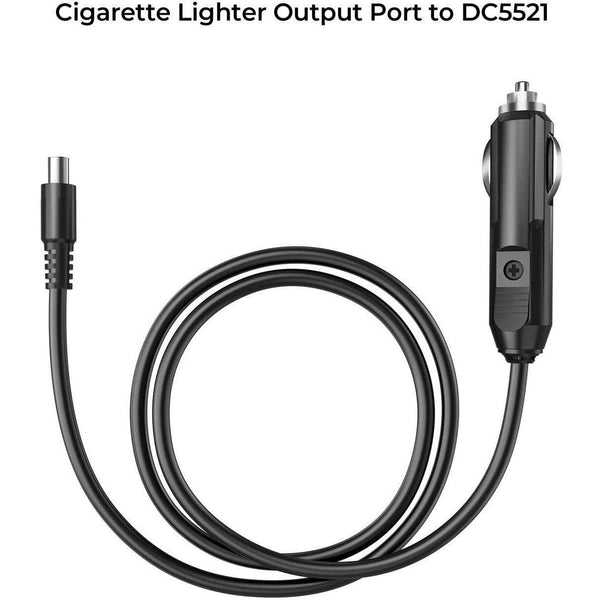 Bluetti 12v Cigarette Lighter Output To Dc5521 For B230 / B300 Jacobs