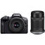 Canon EOS R100 Mirrorless Camera with 18-45mm + 55-210mm Kit-Jacobs Digital