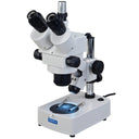 Omax 3.5x-45x Trinocular Zoom Stereo Microscope with Dual Halogen Lights - Shop Demo-Jacobs Digital