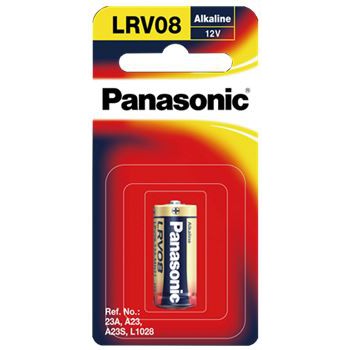 Panasonic 12V Alkaline Battery 1 Pack-Jacobs Digital