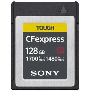 Sony CEBG128 Tough CFexpress Type B 128GB Memory Card-Jacobs Digital