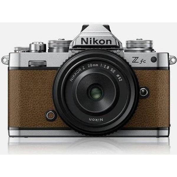 Nikon Z Fc Walnut Brown With 28mm F2.8 Se Mirrorless Camera