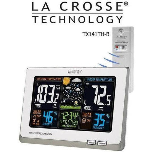 La Crosse Wireless Colour Weather Station Jacobs Digital