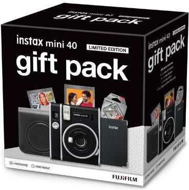 Instax Mini 40 Limited Edition Pack - Black-Jacobs Digital