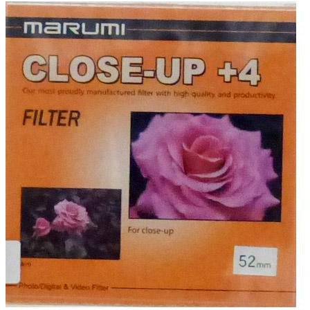 Marumi Close Up Filter 4+ Single 52mm
