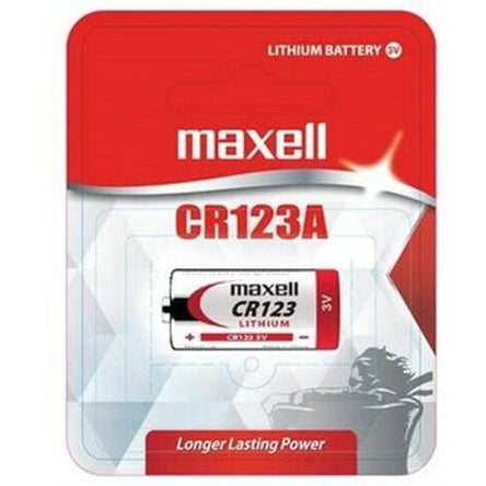 Maxell Lithium Battery Cr123a 1 Pack