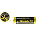 Nitecore Li-ion Rechargeable 14500 Battery 3.7v 750mah