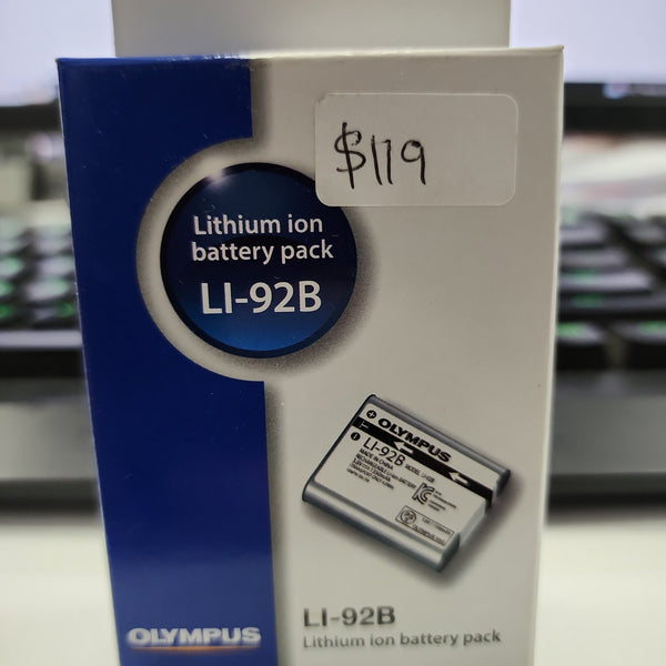 Olympus LI-92B Lithium Ion Battery Back – Jacobs Digital