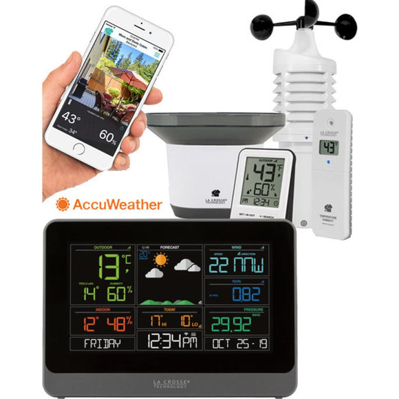 La Crosse Personal WIFI Weather Station with AccuWeather