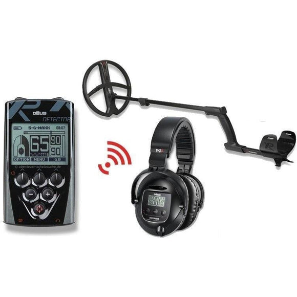 XP Deus Wireless Kit w/ WS5 headphones, R.C & 28cm (11