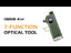 Carson 7-Function Optical Tool - Microscope, Telescope, Magnifier, Flashlight and More