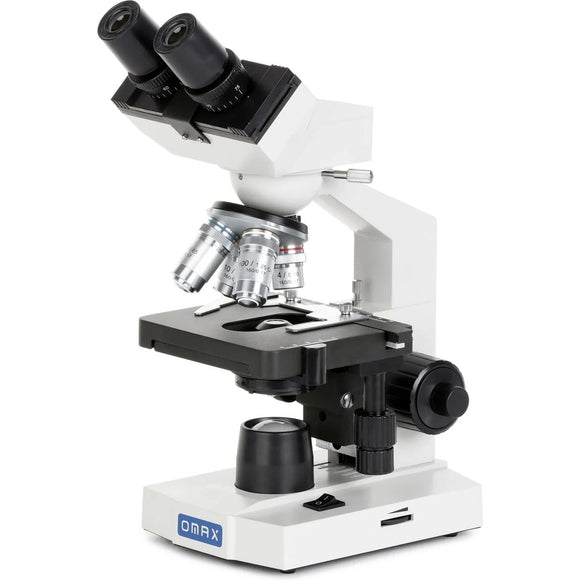 Omax M82ES 40x-2000x Compound w/ Double Layer stage Microscope – Jacobs ...