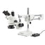 AmScope SM-4T-144 7-45x Trinocular Stereo Boom Stand Microscope w/ LED Ring Light