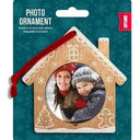 SHOT2GO Wooden Gingerbread House Decoration