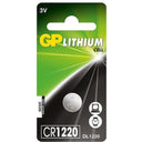 GP - Button Cell - CR1220 1pk
