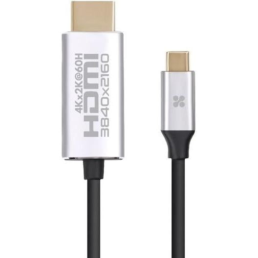 Promate Type-C to HDMI Male Cable 1.8m HDLINK-60H - Jacobs Digital