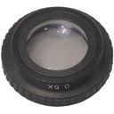 Omax 0.5x Auxiliary Objective Lens for Stereo Microscope D:50mm