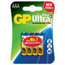 GP - Ultra PLUS Alkaline - AAA 4pk