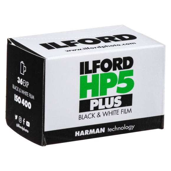 Ilford HP5 Plus ISO 400 35mm 36 Exposure Black & White Film - Jacobs Digital