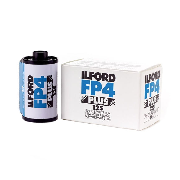 Ilford FP4 Plus ISO 125 35mm 36 Exposure Black & White Film - Jacobs Digital