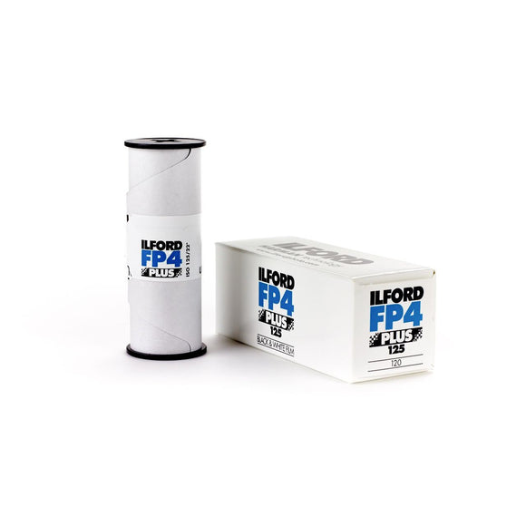 Ilford FP4 Plus ISO 125 120 Roll Black & White Film - Jacobs Digital