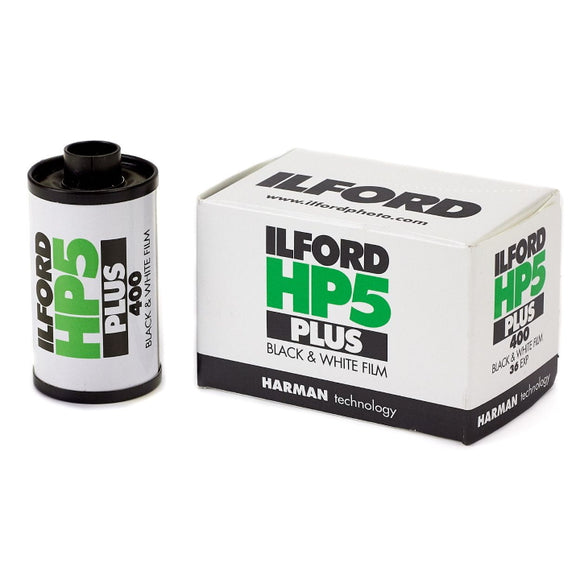 Ilford HP5 Plus ISO 400 35mm 24 Exposure Black & White Film - Jacobs Digital
