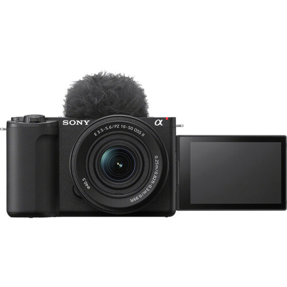 Sony Alpha ZVE10 II 26MP APS-C E Mount w/16-50 Black Camera - Jacobs Digital