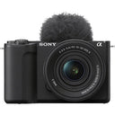 Sony Alpha ZVE10 II 26MP APS-C E Mount w/16-50 Black Camera - Jacobs Digital