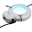 Omax 144 LED Focused Bright Shadowless Ring Light for Stereo Microscopes