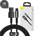 Baseus Tungsten F/Charge Lightning to USB 2.4A 2m - Jacobs Digital