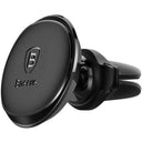 Baseus Round Magnetic - Air Vent Mount with Cable Clip - Jacobs Digital