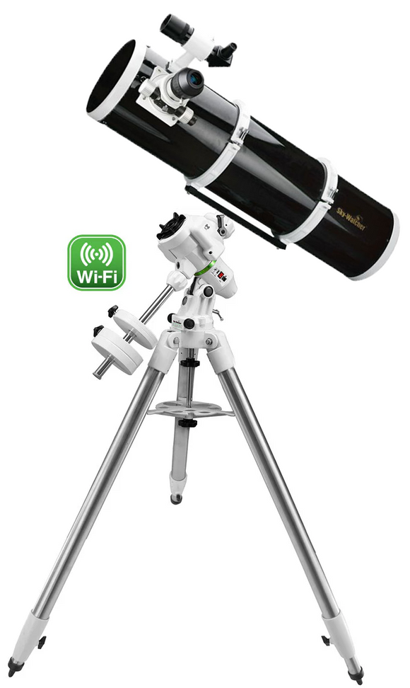 Skywatcher Black Diamond Photo 200 on EQ-AL55i Pro Refractor Telescope with Tripod - Jacobs Digital
