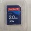 Sandisk 2gb SD Card