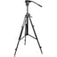 E-Image Studio Tripod with Geared Center Column and Fluid Head Kit