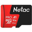 Netac P500 Extreme Pro microSDXC V30 Card with Adapter 128GB