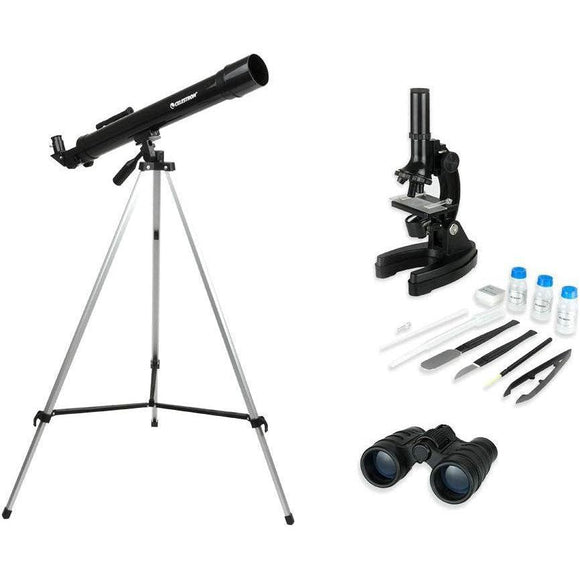 Celestron Binocular/Microscope/Telescope Science Kit - Jacobs Digital