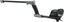 XP Metal Detectors S-Telescopic Stem with Armrest and Carbon Middle Part, Without Lower Stem