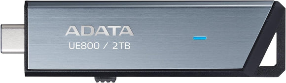 ADATA UE800 Retractable USB3.2 Gen 2 Type-C 2TB External SSD 5yr wty - Jacobs Digital