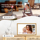 Firefly FRAMEO 15.6" WiFi Digital Photo Frame - Oak Wood