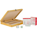 Amscope 100 Piece Blank Glass Slides & 100 Piece Glass Cover Slips - Comes in a Plastic box - Jacobs Digital