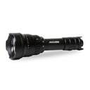Accura Triclops LED Torch 800 LM White / Red / Green Colours inc. battery-charger and mount