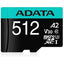 ADATA Premier Pro microSDXC UHS-I U3 A2 V30 Card with Adapter 512GB-Jacobs Digital