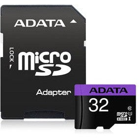 ADATA Premier microSDHC UHS-I Card with Adapter 32GB-Jacobs Digital