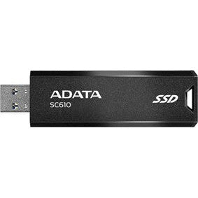 ADATA SC610 Retractable USB3.2 Gen 2 1TB External SSD 5yr wty - Jacobs Digital
