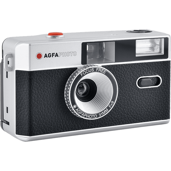 AGFAPHOTO 35mm Reusable Film Camera - Black - Jacobs Digital