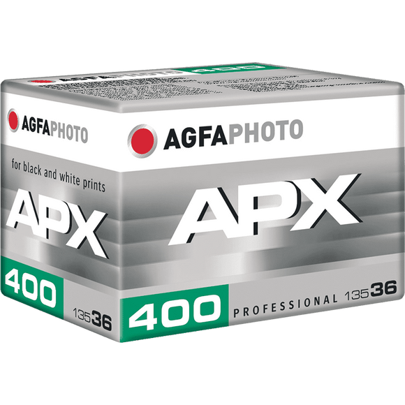 AGFAPHOTO Black and White Film - APX400 135/36 - Out of stock - Backorder Now-Jacobs Digital