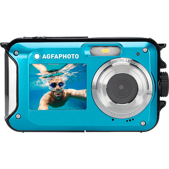AGFAPHOTO Waterproof WP8000 Digital Camera - Blue - Jacobs Digital
